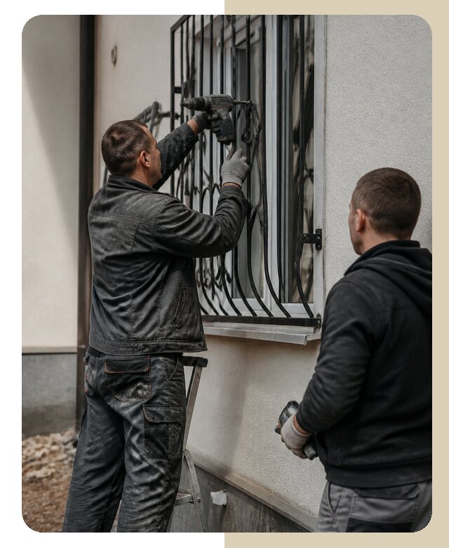 Установка наружных решеток в Чехове от 4982 р. | ДвериЛегко-Чхв